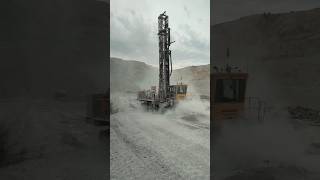 Dusty Epiroc Rotary Blasthole Drilling Rigs In Action shorts [upl. by Ettenuj]