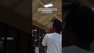 Travis hunter Basketball skills [upl. by Lebbie725]