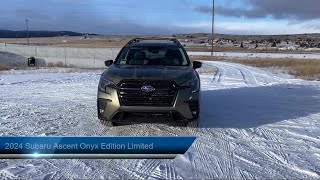 2024 Subaru Ascent Onyx Edition Limited Butte Anaconda Helena Bozeman Dillon Missoula [upl. by Cosma]