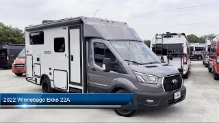 2022 Winnebago Ekko 22A Seguin Kingsbury New Braunfels San Antonio Austin [upl. by Einal]