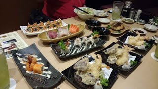 My maternal uncle invited momamp I to dinner at Sushi ZanmaiLow Yat Plaza Bukit Bintang21012016 [upl. by Arised]