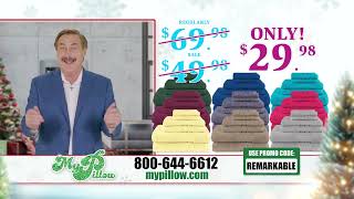 Christmas Extravaganza Use Free MyPillow Promo Code quotREMARKABLEquot for 3080 off your entire order [upl. by Upton]