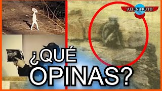 6 EXTRATERRESTRES CAPTADOS EN CÁMARA EN LA VIDA REAL [upl. by Brunella]