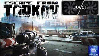 Escape from Tarkov  I3 12100F  RTX 3060 TI  High settings   Улицы Таркова   1440p [upl. by Sdlonyer]