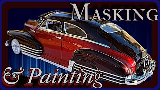 Custom Painting the 48 Chevy by Galaxie Limited Model Car Building [upl. by Ellienad]