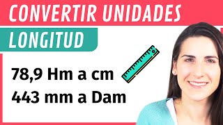 Conversión de Unidades de LONGITUD 📐 Método Escalera y Tabla [upl. by Hugh]