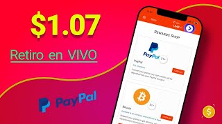 2 Apps que PAGAN de VERDAD ðŸ”´retiro en vivo [upl. by Oznerol]