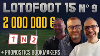 🎙️ PronoLive  Pronostics LotoFoot 2 000 000 € avec OLOM ArsenalLiverpool amp InterJuve LF15 n°9 [upl. by Pendleton801]