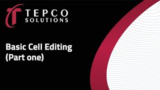 P6 Report Editor Tutorial  Part 1  Basic Cell Editing [upl. by Dorris575]