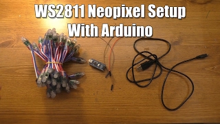 Basic WS2811 Neopixel Setup With Arduino [upl. by Bernadette]