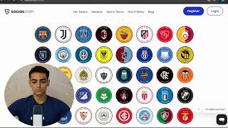 Fan Tokens Socios  Make 100x For Fan Tokens  FULL REVIEW [upl. by Ramburt]