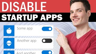 How to Stop Apps Opening on Startup Windows 10 [upl. by Mmada296]