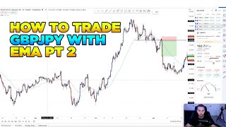 How to Trade GBPJPY with EMA Pt 2 [upl. by Benia]