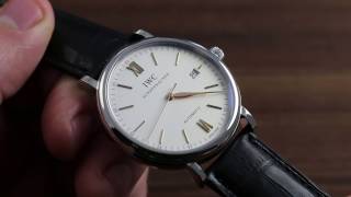 IWC Portofino Automatic IW356517 Showcase Review [upl. by Bald]