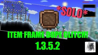 Terraria Duplication Glitch 135 SOLO Any Item [upl. by Mal]