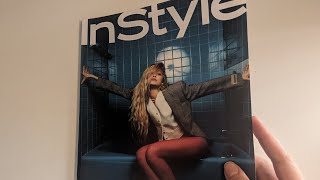 ASMR  Magazine Flip Through  InStyle March 2022 [upl. by Lacram799]