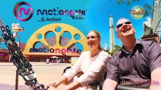 Dubai Parks amp ResortsMOTIONGATE DubaiAll park rides4K [upl. by Jarrett550]