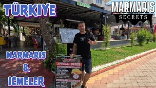 Türkiye  Marmaris amp Icmeler  Daytime And Nightlife  Welcoming Smiles Reflect Community Warmth [upl. by Kentigerma]