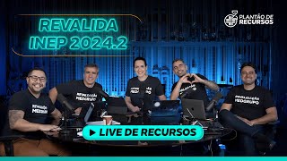 Live de Recursos do MEDGRUPO  Revalida Inep 20242 [upl. by Trixi]