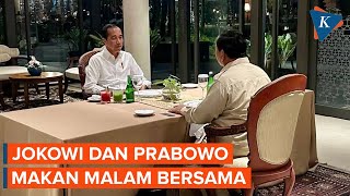 Jelang Lengser Jokowi dan Prabowo Makin Mesra Ngobrol Selama 2 Jam [upl. by Lorrin]