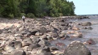 Beach Observations Voyager Trail  Gros Cap  July 3 [upl. by Lee862]