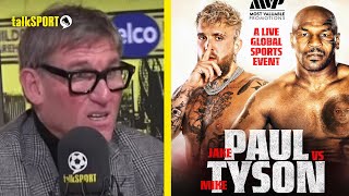 ITS ABOUT MONEY 💰 Simon Jordan REACTS to Jake Paul v Mike Tyson being announced [upl. by Anastas]