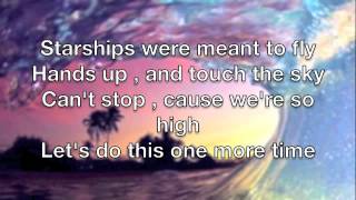 Starships  Nicki Minaj  Lyrics [upl. by Illona]