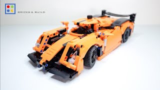 LEGO Technic 42093 Le Mans Racer Alternative Build Model C  Lego 42093 Speed Build [upl. by Annekahs]