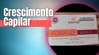 Crescimento CapilarFortalize Kera D [upl. by Trellas]