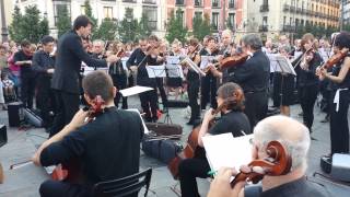 TODOS SOMOS MÚSICA ORQUESTA SINFÓNICA DE MADRID PLAZA ISABEL II [upl. by Nidorf]