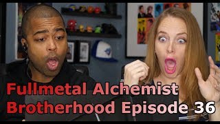 Fullmetal Alchemist Brotherhood Episode 36 quotFamily Portraitquot REACTION🔥 [upl. by Yenterb]