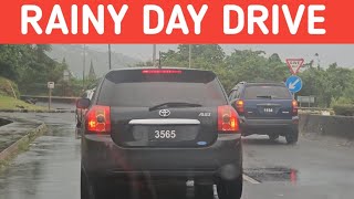 STLUCIA RAINY DAY DRIVE 2023  Castries [upl. by Moskow]