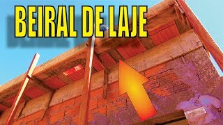 APRENDA FAZER BEIRAL DE LAJE EM BALANÇO DA FORMA CERTA [upl. by Finbur828]