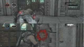 Easy way to get The Super Ribbon headshot evading opponent Gears Of War 3 [upl. by Heidt]