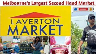 Laverton Market In Melbourne Australia shopping family viralvideo india indianvlogger [upl. by Akirdnwahs]