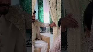 Marriage💕 idsanaanasrin trending reel marriage bride groom wedding [upl. by Rabah]