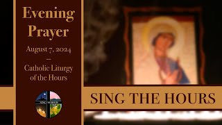 8724 Vespers Wednesday Evening Prayer of the Liturgy of the Hours [upl. by Ilzel717]