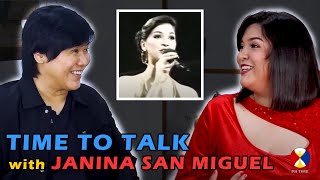 Time to Talk with Janina San Miguel [upl. by Dre]