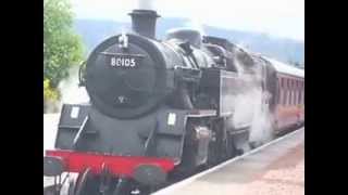 Strathspey Steam Train Aviemore Highlands Of Scotland [upl. by Bradley172]