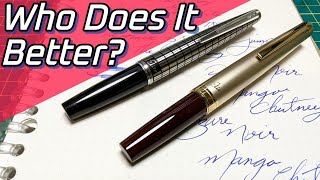 OLD VS NEW  Pilot Elite  e95s Fountain Pen Comparison [upl. by Yssak]