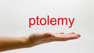 How to Pronounce ptolemy  American English [upl. by Orpah]