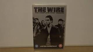 The Wire Season 1 UK DVD Unboxing [upl. by Ahsikcin31]