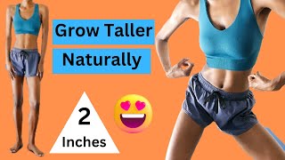 INCREASE HEIGHT Doing This Exercise amp Stretch Grow Taller Workout For Beginners [upl. by Irami]