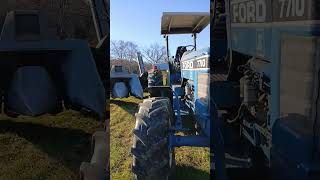 Ford tractor with Idea corn harvester [upl. by Anawad]