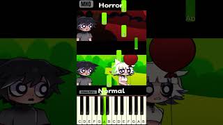 Trypophobia Sprunki  Wenda x Gray  Human version sonaextra  Piano Tutorial [upl. by Weiman]