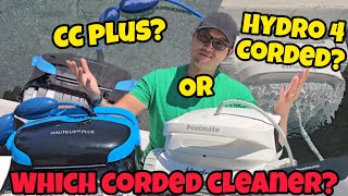 Poolmate Hydro 4 Corded Comparison [upl. by Malcah]