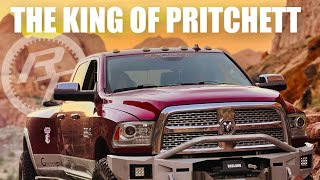 1000HP Dually Ram Cummins Takes On Pritchett Canyon In Moab [upl. by Ileek474]