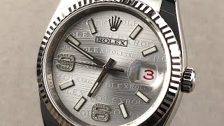 Rolex Datejust 116234 Rolex Watch Review [upl. by Eastlake]