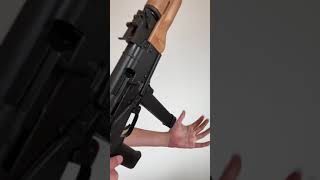 An AK47 in 9mm The Century Arms WASRM in one minute Shorts [upl. by Eednarb]