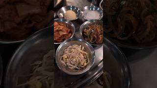 KOREAN Banchan Side Dishes At DON DAE BAK Korean BBQ Restaurant [upl. by Derr398]